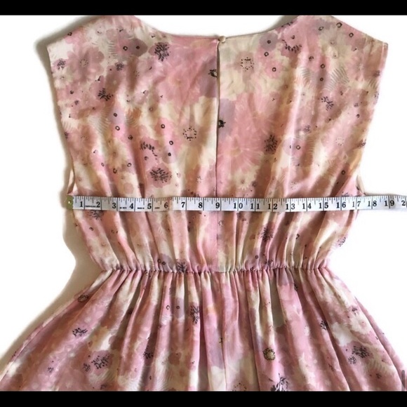 Alice + Olivia Lou silk floral blouson dress - Picture 9 of 9